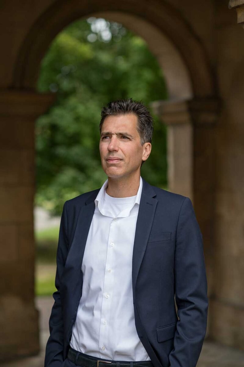 Founder portrait — branding photography by Jean-Luc Benazet.