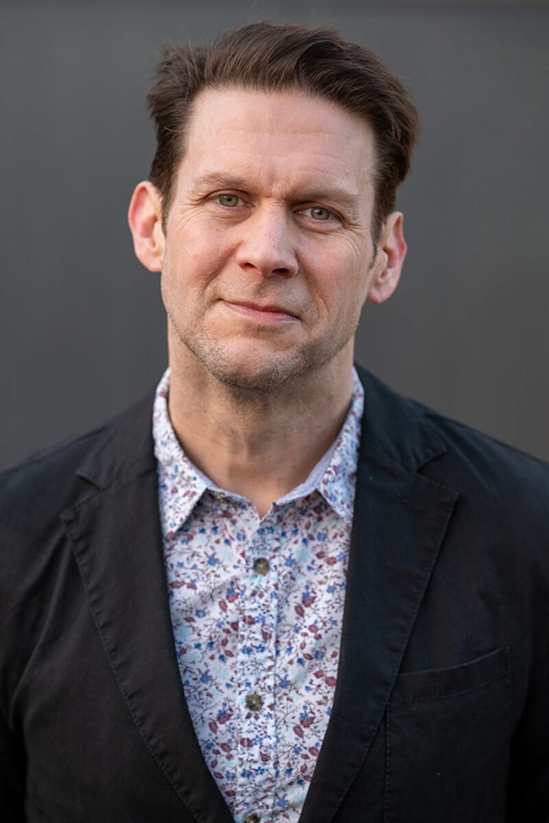 Founder portrait — half-day session, Cambridge.